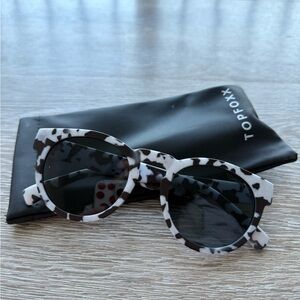 Topfoxx Monochrome Patterned Sunglasses